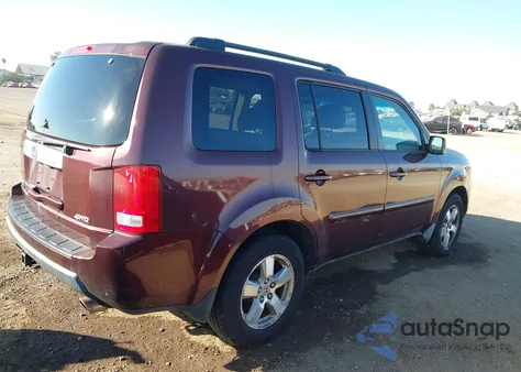 2009 Honda Pilot Ex-L from USA, damaged, VIN 5FNYF486X9B022216